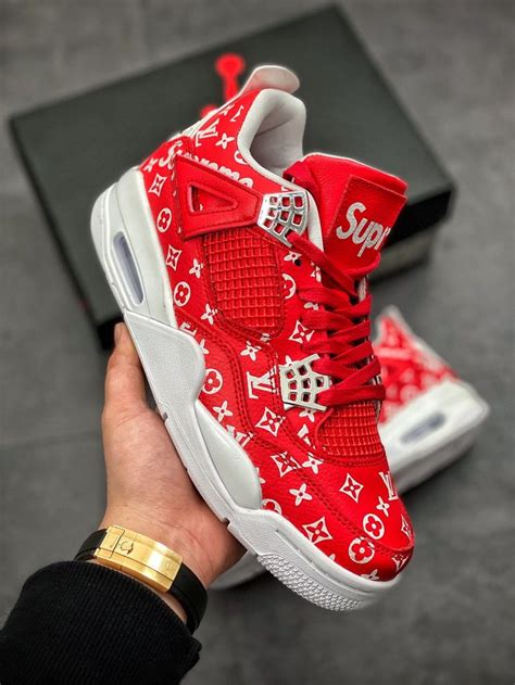 louis vuitton x jordan 4.